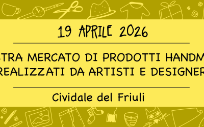 Civi Design Market #18: domenica 19 aprile a Cividale del Friuli