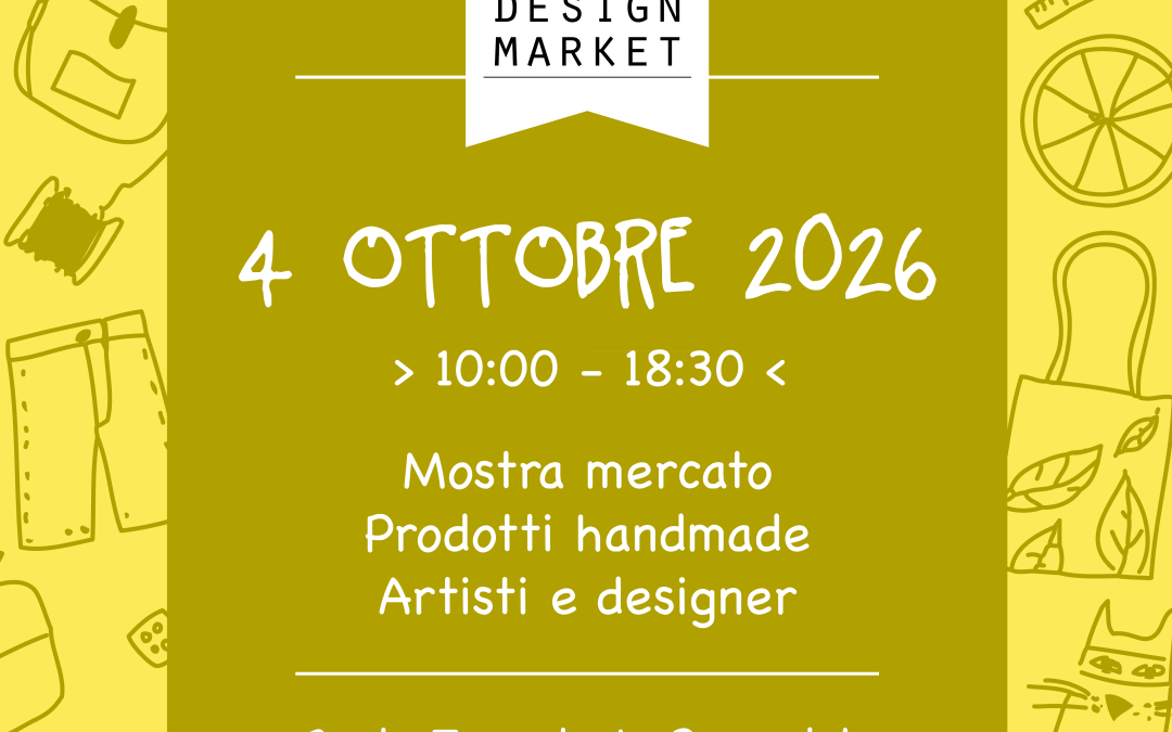 Civi Design Market #19: domenica 4 ottobre a Cividale del Friuli