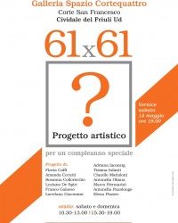 Presentazione del “Progetto Artistico 61×61”